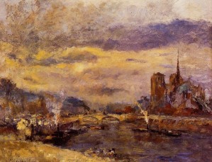 A Boat on the Seine